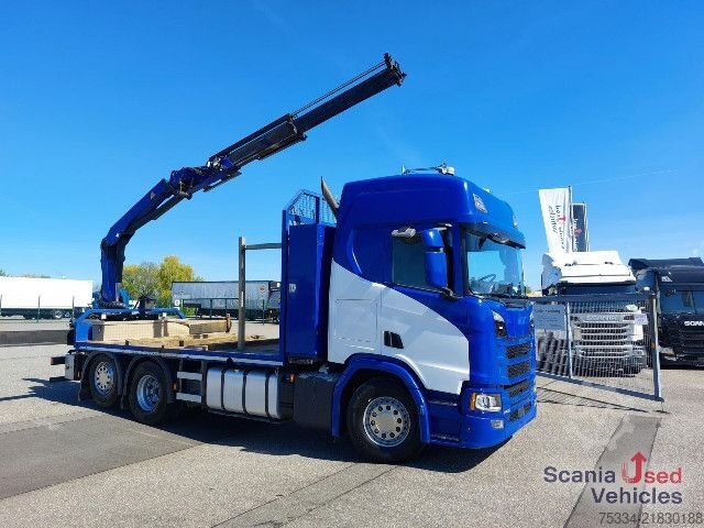 Special purpose truck Scania R 450 B6x2*4NB mit Kran Palfinger PK 13.501K