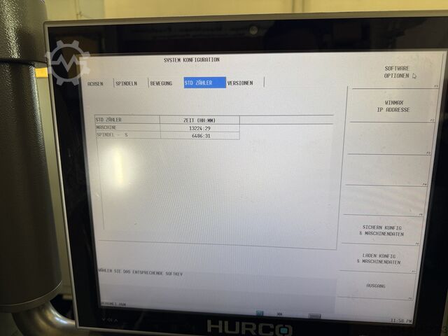 CNC vertical machining center HURCO VM 10 i