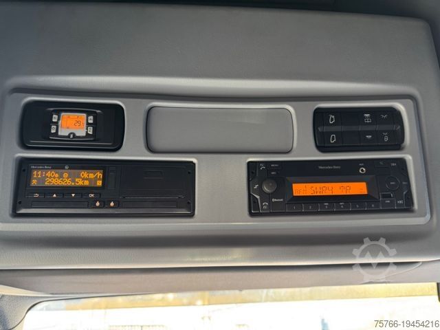 Flatbed truck with tarp MERCEDES-BENZ ATEGO 1230 / Schiebeplane / LBW / 2 x AHK