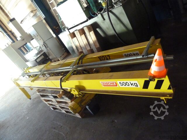 Schwenkkran Doppelaulausleger 2 x 500kg Zasche Sico-HF 500kg