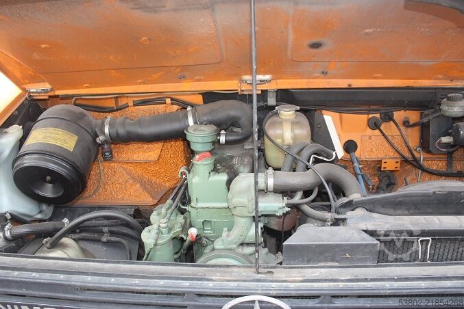 Unimog Klaus excavator front loader Mercedes-Benz Unimog U424/U1000