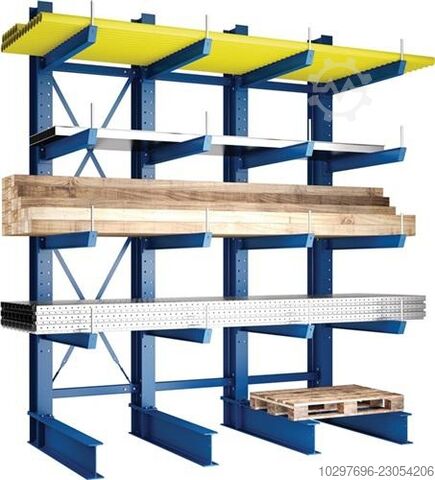 Cantilever rack H3000xW5090xD1250 mm - 1 unit  