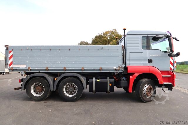 Dreiseitenkipper LKW MAN TGS 26.440 6x4 BL Winterdienstplatte