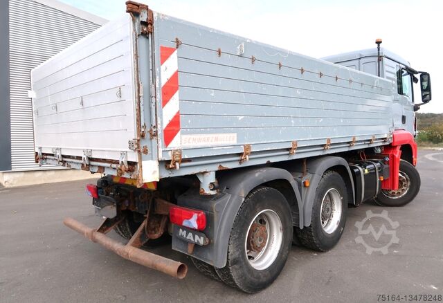 Dreiseitenkipper LKW MAN TGS 26.440 6x4 BL Winterdienstplatte