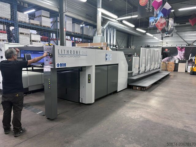 Offsetdruckmaschine KOMORI KOMORI GL 540 + C H-UV – 2015