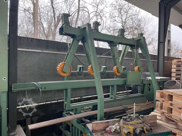 Vertical log splitting bandsaw BONGIOVANNI