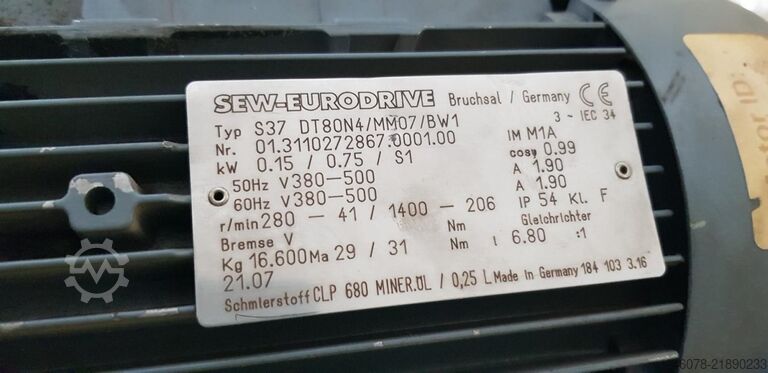 Belt conveyor Belt conveyor Lippert GF 20000-650-500
