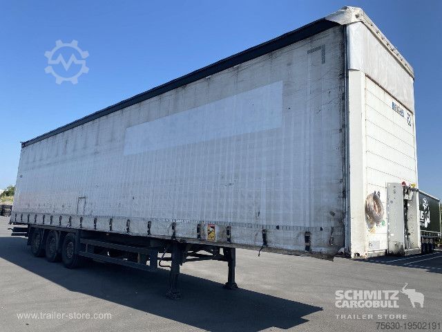 Open semitrailer with tarp Schmitz Cargobull Semitrailer Curtainsider Standard