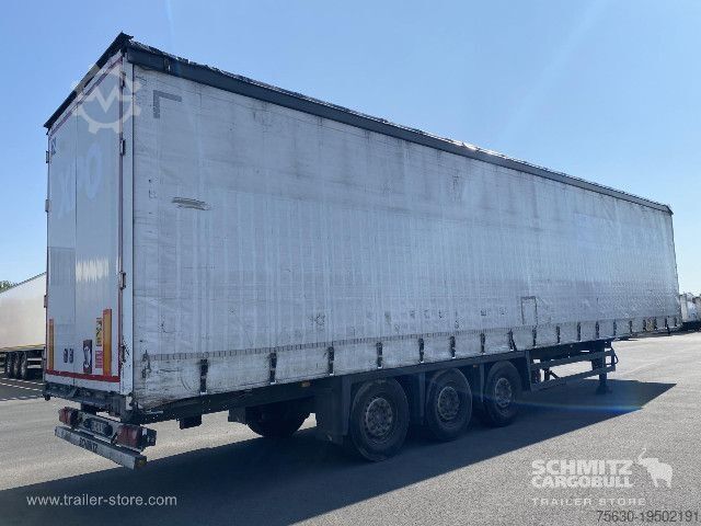 Open semitrailer with tarp Schmitz Cargobull Semitrailer Curtainsider Standard
