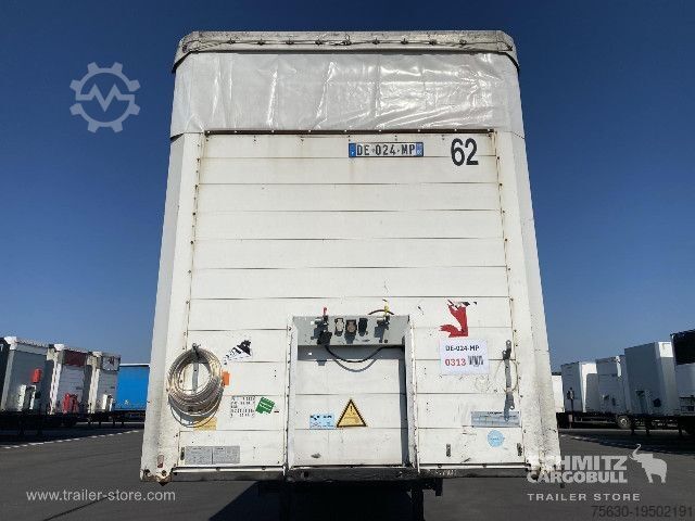 Open semitrailer with tarp Schmitz Cargobull Semitrailer Curtainsider Standard
