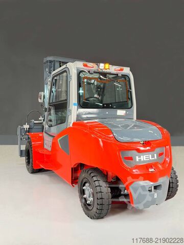 Electric 4-wheeler Heli CPD85-G3 8,5t - 6 Jahre Garantie 4,8m Hub Triplex