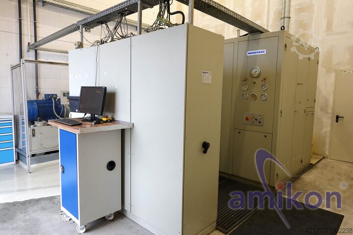 1,500 bar / industrial test bench Novotest Hydraulikprüfstand Hochdruck-Impulsprüfstand