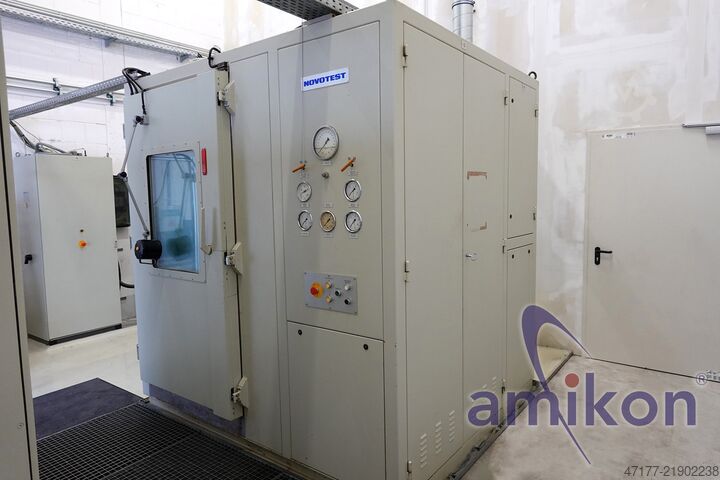 1,500 bar / industrial test bench Novotest Hydraulikprüfstand Hochdruck-Impulsprüfstand