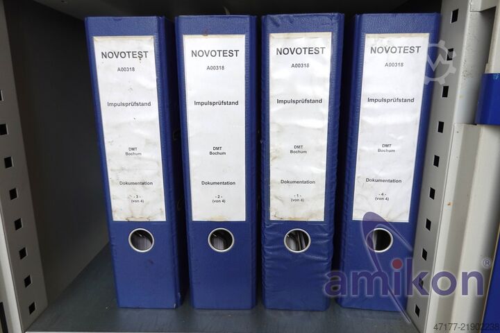 1,500 bar / industrial test bench Novotest Hydraulikprüfstand Hochdruck-Impulsprüfstand