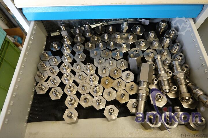 1,500 bar / industrial test bench Novotest Hydraulikprüfstand Hochdruck-Impulsprüfstand