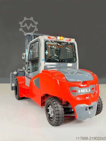Electric 4-wheeler Heli CPD100-G3 - 10t- 6 Jahre Garantie 4,8m Hub Triplex