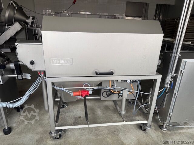 Filling machine + forming machine + separator Kompletna linia do produkcji hamburgerów Roobot 500 + FM250 + SC261