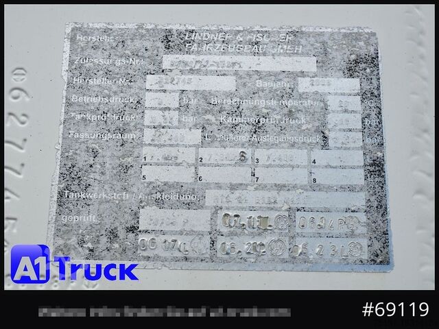 Tankanhänger  Oben-Untenbef. 22.400 Ltr. 3 KA