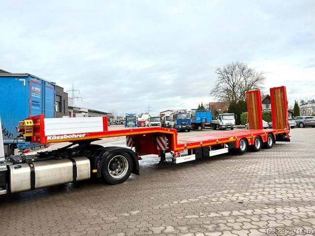 Tieflader-Sattelauflieger KÄSSBOHRER K.SLS 3 / 0N 18/30 Tieflader mit hydr. Rampen