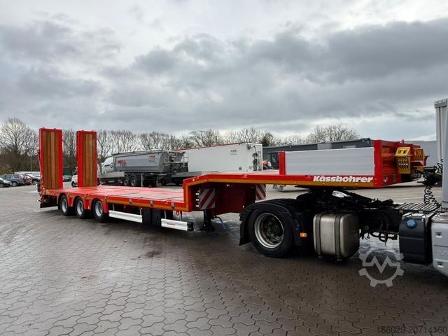 Tieflader-Sattelauflieger KÄSSBOHRER K.SLS 3 / 0N 18/30 Tieflader mit hydr. Rampen