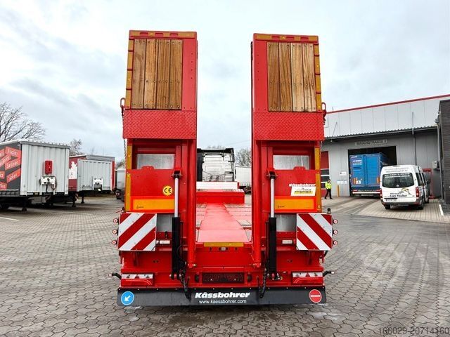 Tieflader-Sattelauflieger KÄSSBOHRER K.SLS 3 / 0N  18/30 Tieflader mit hydr. Rampen