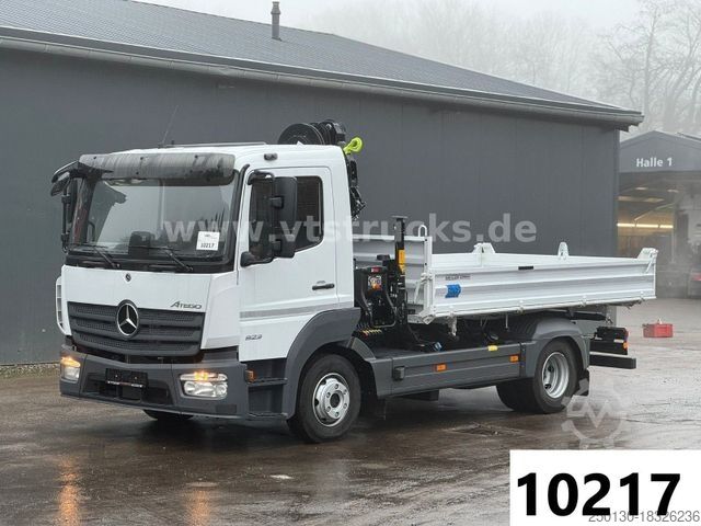 Dreiseitenkipper LKW MERCEDES-BENZ Atego 823 4x2 Meiller DSK,HIAB-Ladekran *NEU*