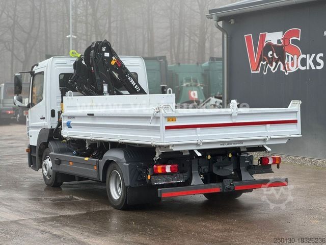 Dreiseitenkipper LKW MERCEDES-BENZ Atego 823 4x2 Meiller DSK,HIAB-Ladekran *NEU*