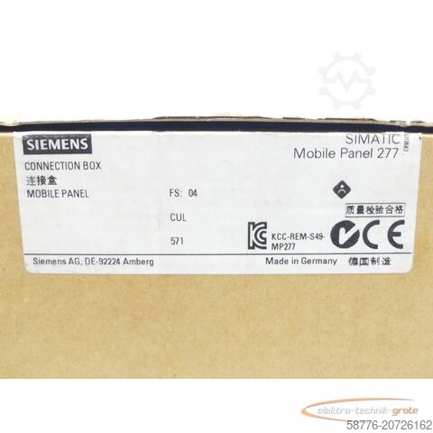 Component Siemens 6AV6671-5AE00-0AX0 Anschluss-Box DP Basic SN:C-D6C67379 - ! -