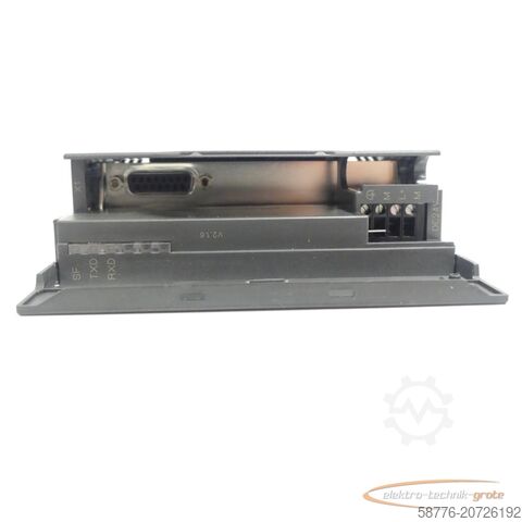 Component Siemens 6ES7341-1CH02-0AE0 SN:C-D6V08398 - ! -