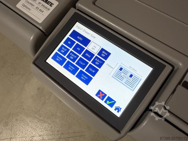 Dokumentenendverarbeitungssystem Plockmatic PBM350