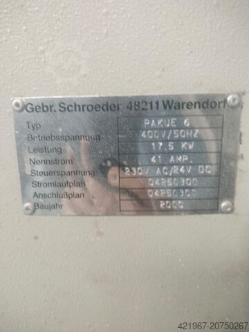 Parkett-Produktionslinie SCHROEDER PAKUE 6