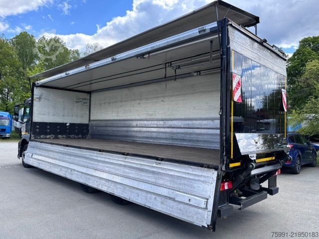 Beverage truck MERCEDES-BENZ Antos 3-Achser MB 2533 mit Geränkekoffer und LBW
