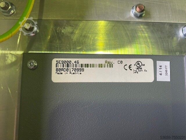 Keyboards B&R Battenfeld Terminal Unilog B6 / 5E9000.46, 5AP920.1505-K63 / EPK0000020, 30056366