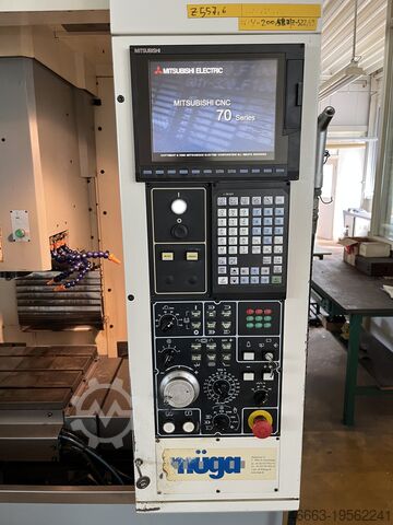 4 Achs CNC Bearbeitungszentrum + Zubehör Müga A7040