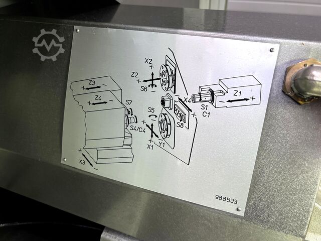 CNC-Drehmaschine Traub TNK 12k