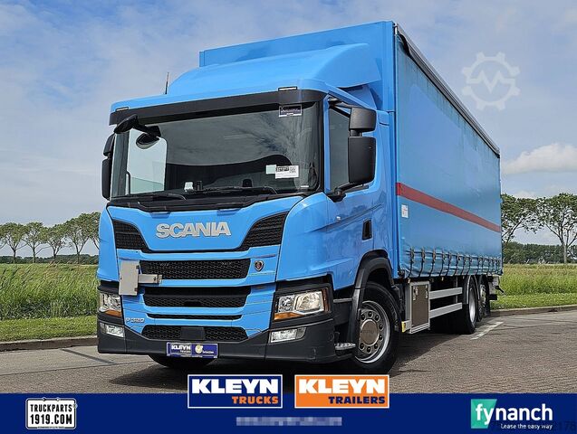 Sliding tarpaulin SCANIA P320 6X2*4 TAILLIFT AIRCO