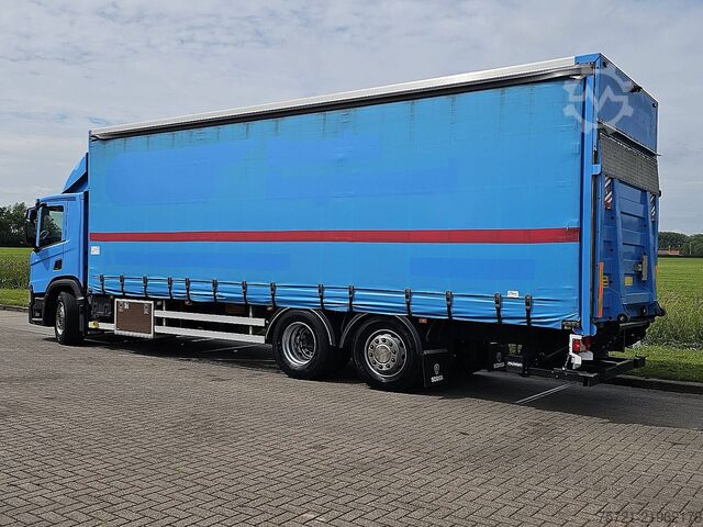 Sliding tarpaulin SCANIA P320 6X2*4 TAILLIFT AIRCO