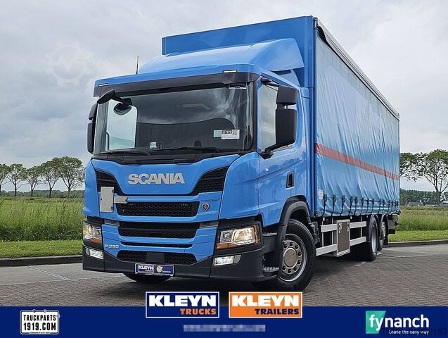 Sliding tarpaulin SCANIA P320 6X2*4 TAILLIFT AIRCO