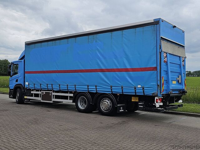 Sliding tarpaulin SCANIA P320 6X2*4 TAILLIFT AIRCO