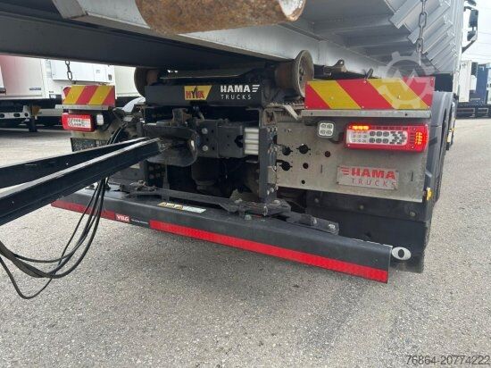 Tipper truck VOLVO FH 500 6X4, I-SHIFT , HYVA LIFT ABROLLKIPPER PREIS OHNE ABROLLCONTAINER