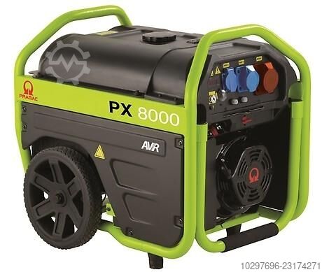 PRAMAC petrol generator PX 8000, AVR – 1 unit PRAMAC 