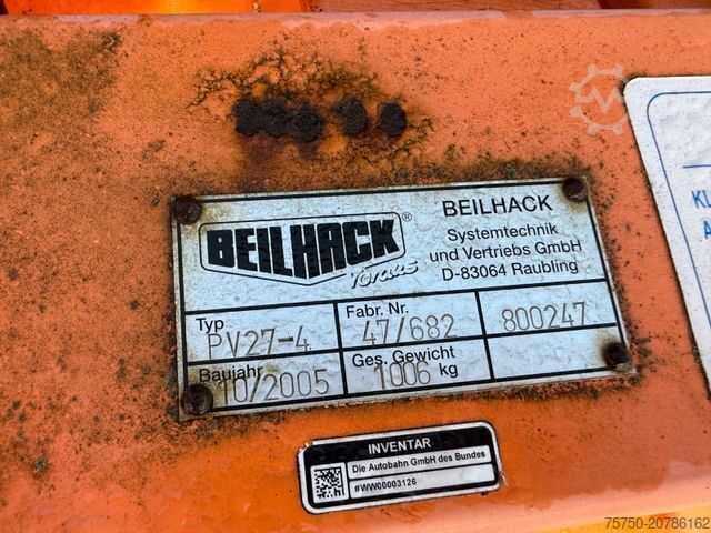 Spezial-LKW  Schneepflüge Beilhack, Drutzel, Küpper Weisser,