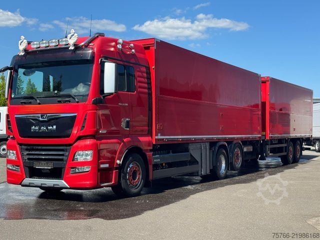 Beverage truck MAN TGX 26.580 XLX / 2 x LBW / KOMPLETTZUG / D 38 !!