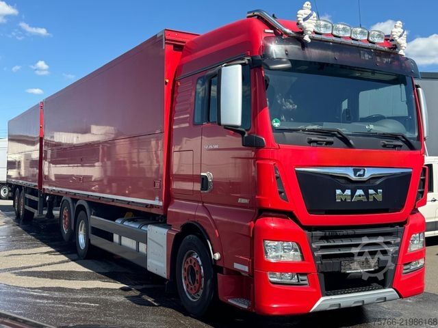 Beverage truck MAN TGX 26.580 XLX / 2 x LBW / KOMPLETTZUG / D 38 !!