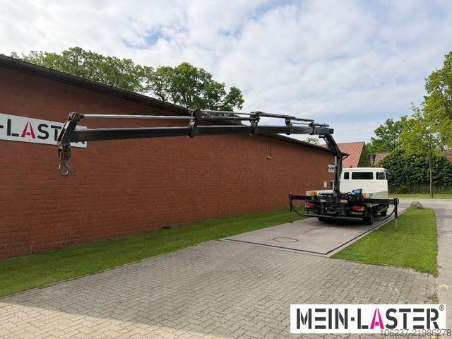 Truck-mounted crane van MAN TGL 8.180 Hiab 055 D4 14m * 3 Sitzer * AHK 11 t