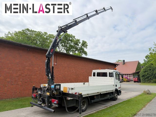 Truck-mounted crane van MAN TGL 8.180 Hiab 055 D4 14m * 3 Sitzer * AHK 11 t