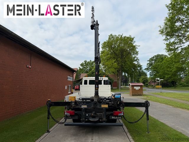 Truck-mounted crane van MAN TGL 8.180 Hiab 055 D4 14m * 3 Sitzer * AHK 11 t