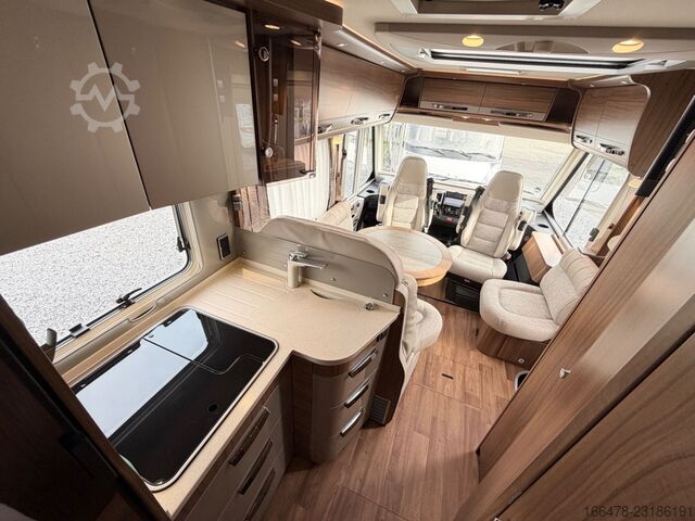 Integriertes Wohnmobil HYMER/ERIBA B 588 PremiumLine *Einzelbetten-1.Hand*