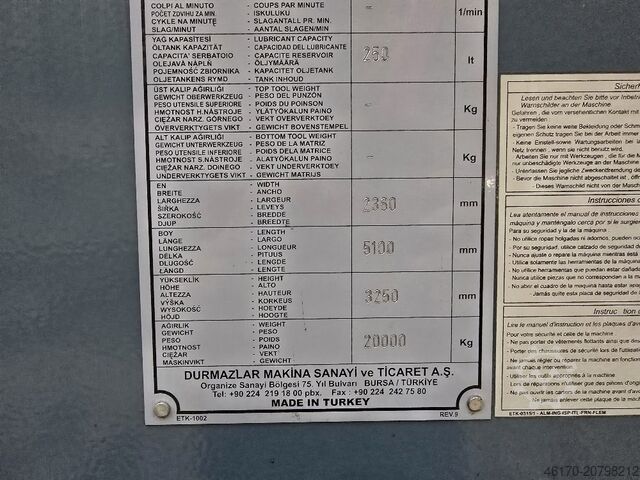 Abkantpresse DURMA AD-S 40320