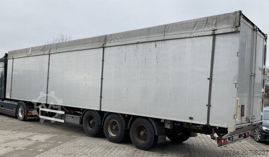 Auflieger mit Walkingfloor KNAPEN SCHUBBODEN 92QM, CARGOFLOOR, LIFT-LENK, FUNK, BPW, TÜV NEU